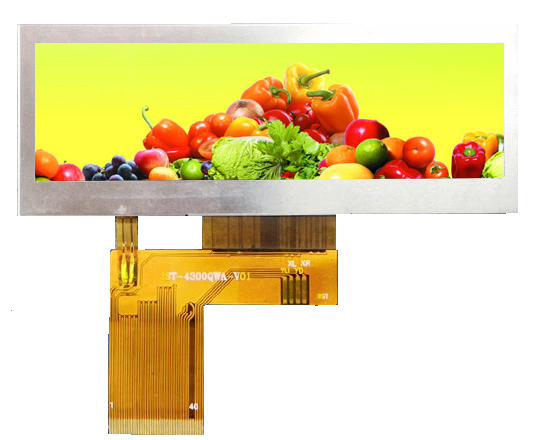 3.9-inch long strip LCD