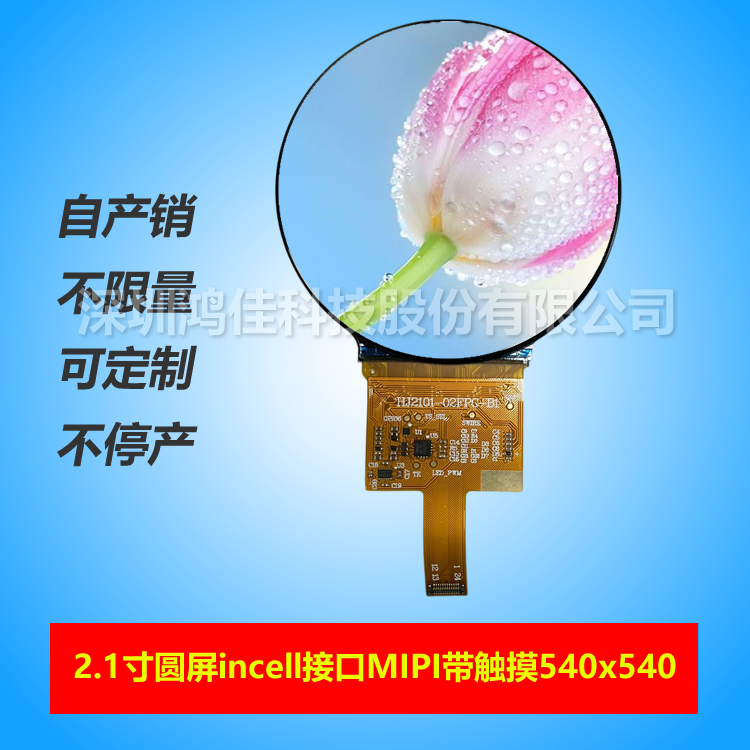 2.1incellԲ540*540ӿMIPIRAM